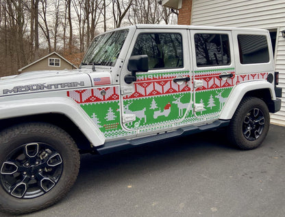 MEK Removable Trail Armor: JKU Ugly Sweater Holiday Edition