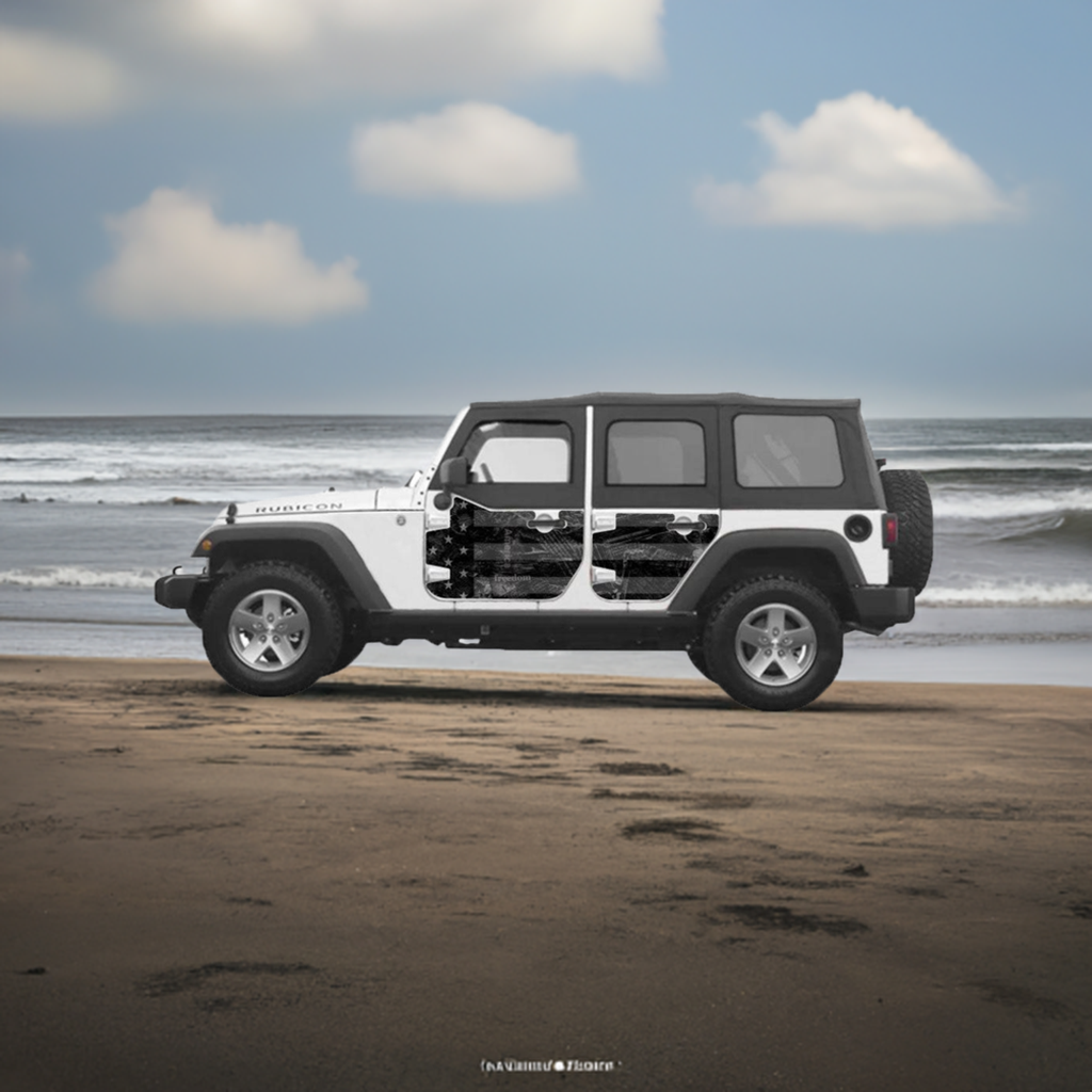 MEK Removable Trail Armor: JKU Half Door Armor